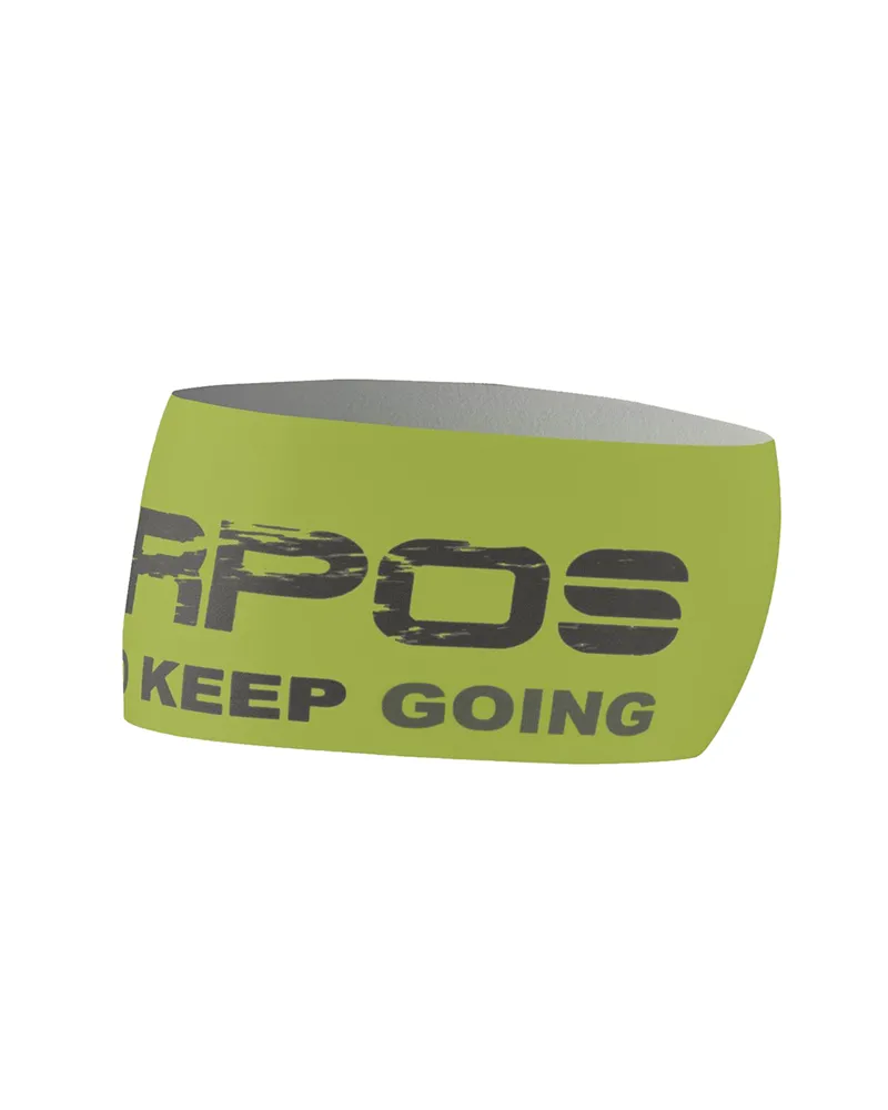 Karpos Pelmetto Headband, Dark Citron/Kambaba (One Size Fits All)
