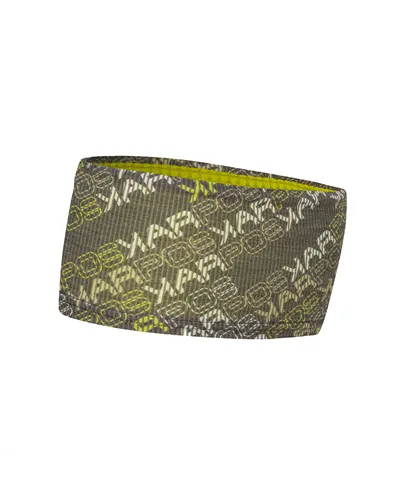 Karpos Coppolo Merino Fascia Testa, Black/Dark Citron/Tea (Taglia Unica)