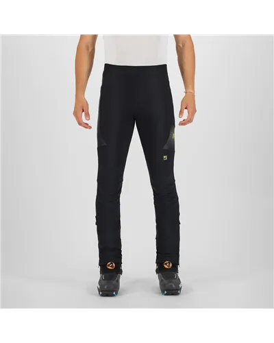 Karpos Alagna 2.0 Men's Ski Mountaineering Pants, Black/Castor/Dark Citron