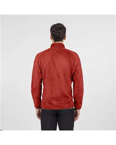 Karpos Vertice Evo Fleece Pile Uomo Full Zip, Fire
