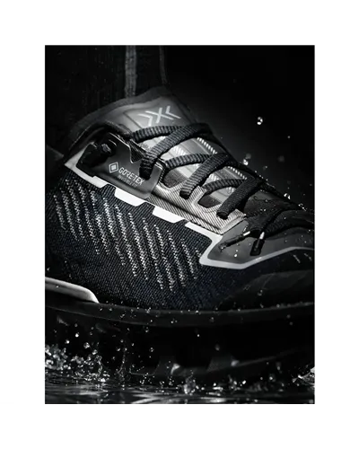 X-Bionic TerraSkin X03 GTX Gore-Tex Scarpe Trail Running Unisex, X Black/Rhino Grey