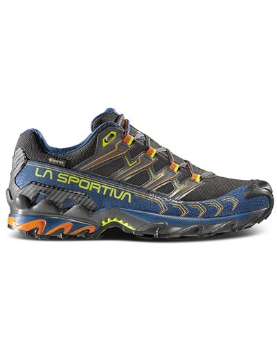 La Sportiva Ultra Raptor II GTX Gore-Tex Scarpe Trail Running Uomo, Storm Blue/Lime Punch