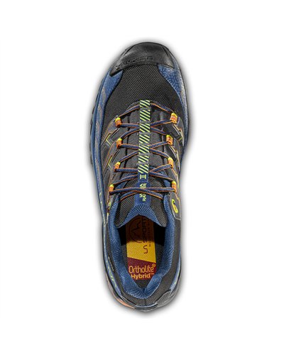 La Sportiva Ultra Raptor II GTX Gore-Tex Scarpe Trail Running Uomo, Storm Blue/Lime Punch
