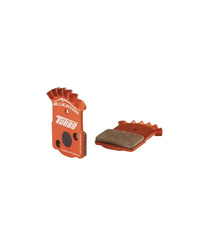 Alligator Coppia Pastiglie Alligator Turbo, Compatibili con Magura Mt2 - Mt4 - Mt6 - Mt8
