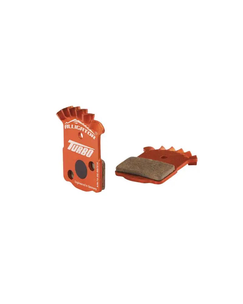 Alligator Coppia Pastiglie Alligator Turbo, Compatibili con Magura Mt2 - Mt4 - Mt6 - Mt8