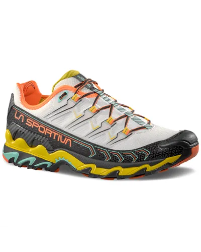 La Sportiva Ultra Raptor II Men's Trail Running Shoes, Chalk/Black