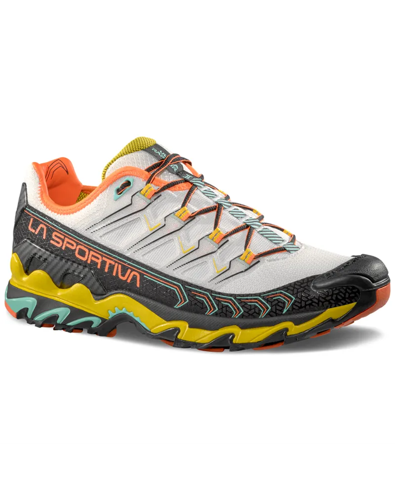 La Sportiva Ultra Raptor II Men's Trail Running Shoes, Chalk/Black