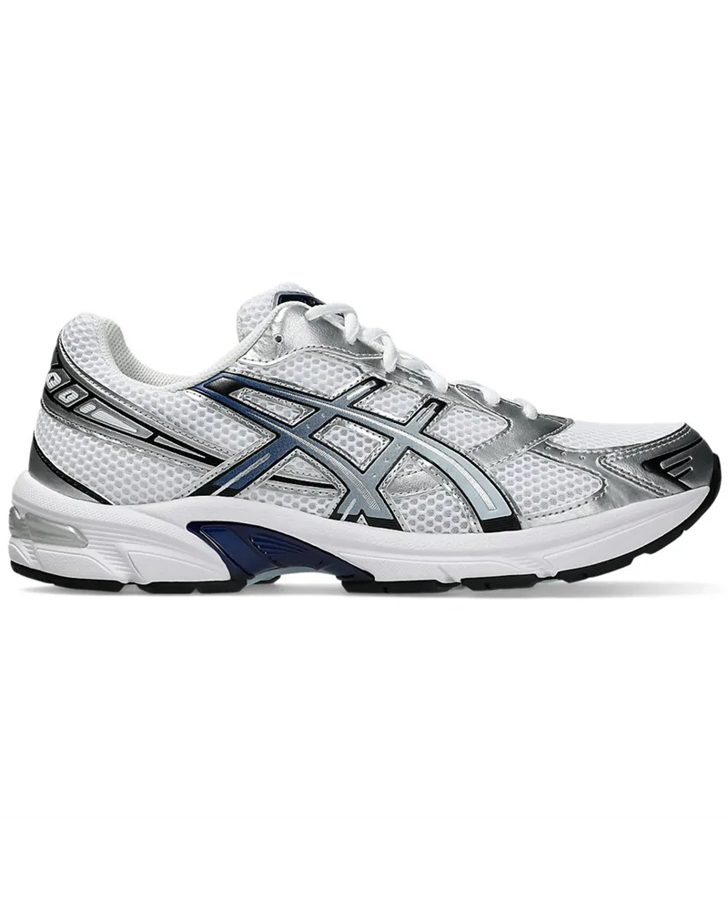 Asics Gel-130 Scarpe Unisex, White/Storm Cloud