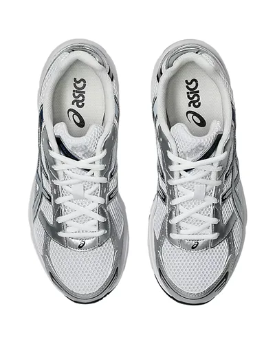 Asics Gel-130 Scarpe Unisex, White/Storm Cloud