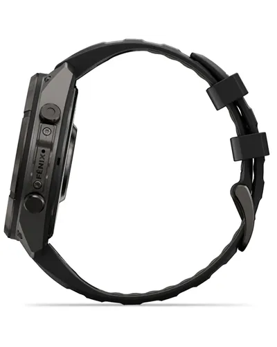 Garmin Fenix 9 Pro AMOLED inReach Case 47mm GPS Watch Wrist-Based HR, Titanium DLC Carbon Gray/Black/Pebble Grey