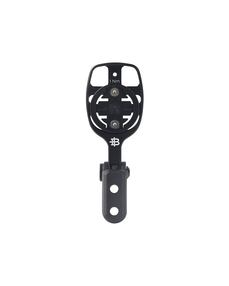 Black Inc V10 Supporto Manubrio Integrato in Carbonio per Ciclocomputer Garmin/Wahoo