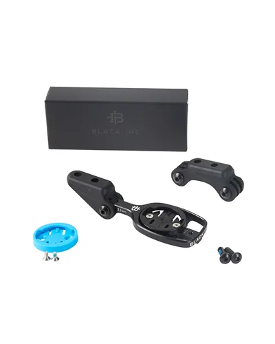 Black Inc Integrated Carbon Barstem Computer Mount V10 for Garmin/Wahoo