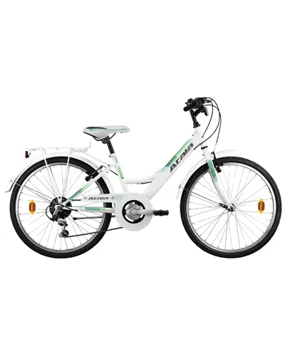 Atala Toscana 24" Shimano Tourney 6sp, White/Light Green