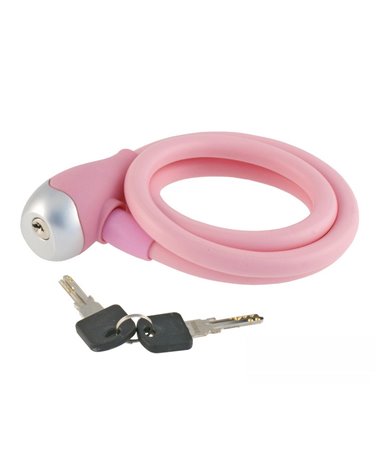 BTA Silicon Spiral Lock 12X1200, Pink Color.