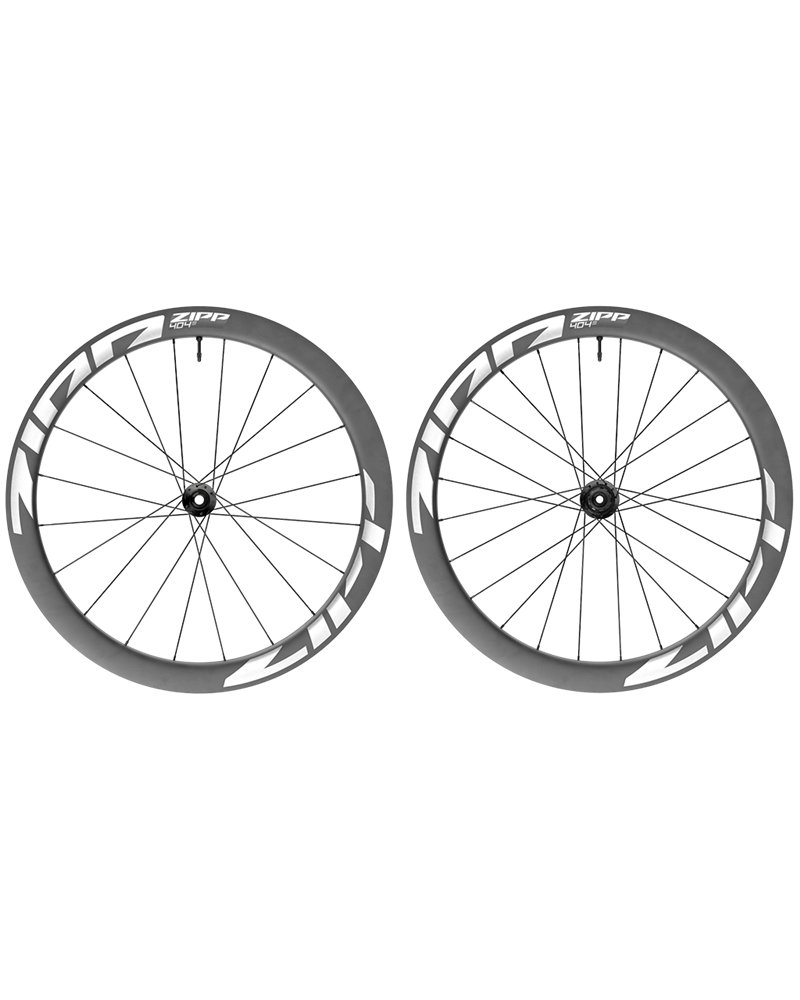 Zipp 404 S Disc Carbon, Coppia Ruote, Bianco MY26 (A1)