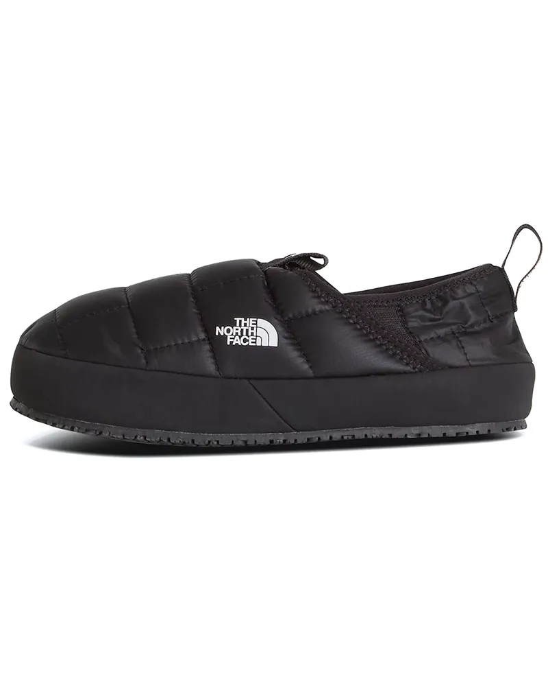 The North Face Thermoball Traction II Teens Winter Mules, TNF Black/TNF White