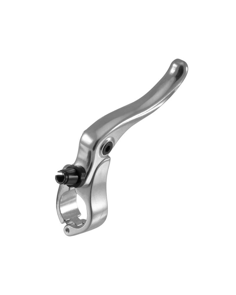BTA Brake Levers Fixed, Diameter 23.8/22.2, Two Fingers, Silver Color