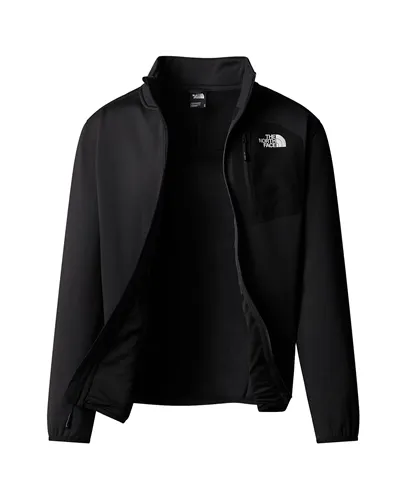 The North Face Crest Pile Uomo Full Zip, TNF Black