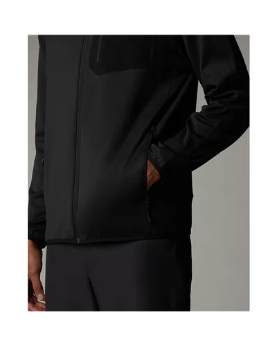 The North Face Crest Pile Uomo Full Zip, TNF Black