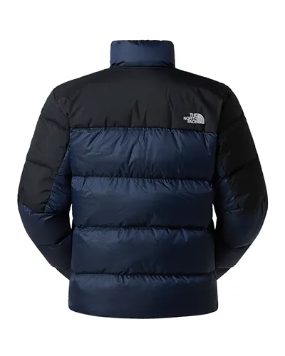 The North Face Diablo 2.0 WindWall Men's Down Jacket, Estate Blue Black Heather/TNF Black (Recycled Down)