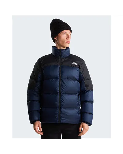 The North Face Diablo 2.0 WindWall Giacca Piumino Uomo, Estate Blue Black Heather/TNF Black (Piuma Riciclata)