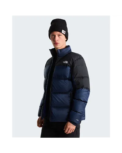 The North Face Diablo 2.0 WindWall Giacca Piumino Uomo, Estate Blue Black Heather/TNF Black (Piuma Riciclata)