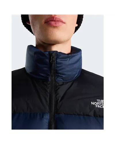 The North Face Diablo 2.0 WindWall Giacca Piumino Uomo, Estate Blue Black Heather/TNF Black (Piuma Riciclata)