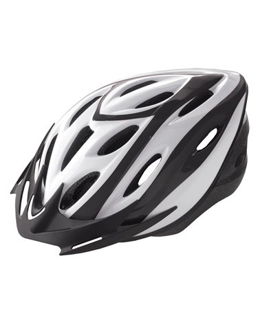 BTA Rider Helmet For Adult, Size M. White Withblack Graphic.