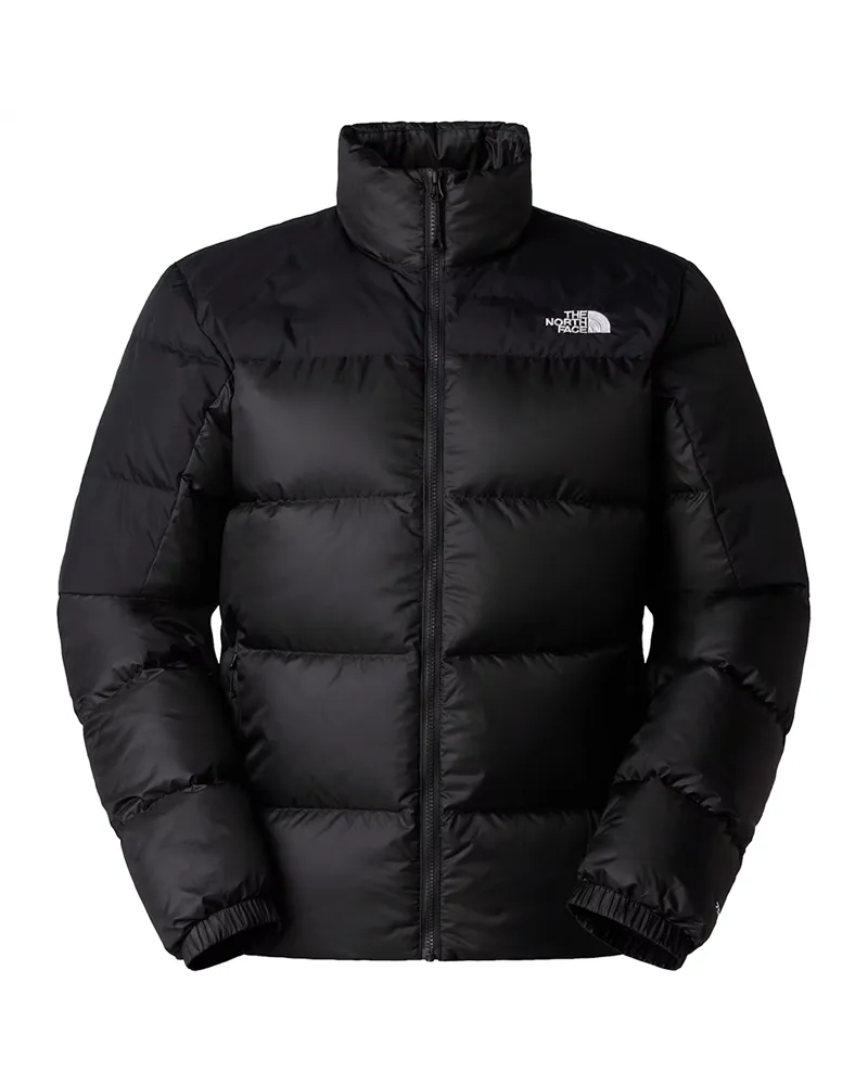 The North Face Diablo 2.0 WindWall Men's Down Jacket, TNF Black Heather/TNF Black (Recycled Down)