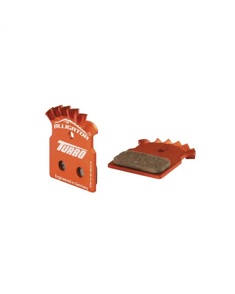 Alligator Brake Pads Alligator Turbo With Spring - Shimano X Tr(Br-M985) - Deore Xt(Br-M785) - Slx(Br-M666) Alfine(Br-S700)