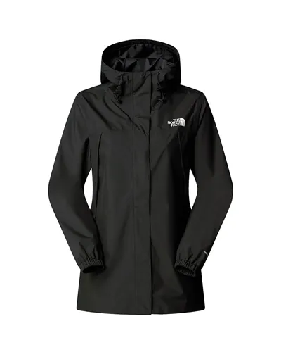 The North Face Antora Rain DryVent Giacca Parka Impermeabile/Antivento con Cappuccio Donna, TNF Black
