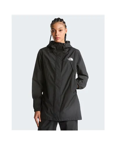 The North Face Antora Rain DryVent Women's Waterproof Hooded Parka Jacket, TNF Black