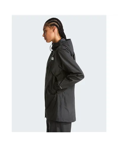 The North Face Antora Rain DryVent Giacca Parka Impermeabile/Antivento con Cappuccio Donna, TNF Black