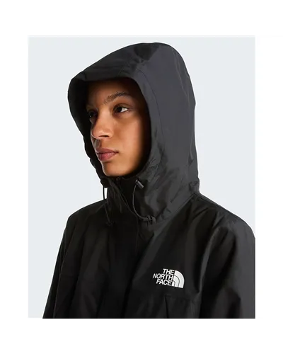 The North Face Antora Rain DryVent Giacca Parka Impermeabile/Antivento con Cappuccio Donna, TNF Black
