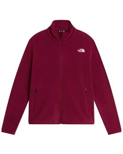 The North Face Glacier Women's Full-Zip Fleece, Burgundy Crush