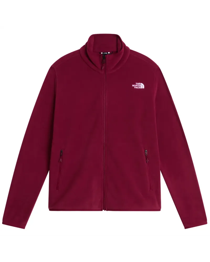 The North Face Glacier Fleece Pile Donna Full Zip, Burgundy Crush