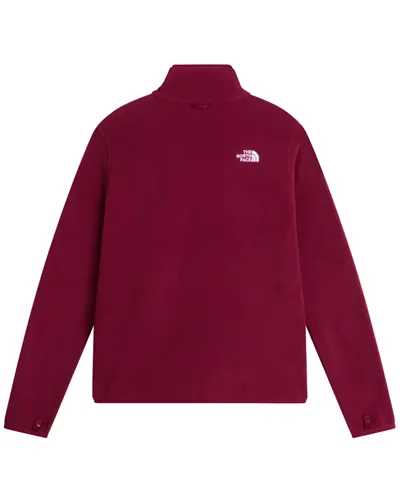 The North Face Glacier Fleece Pile Donna Full Zip, Burgundy Crush