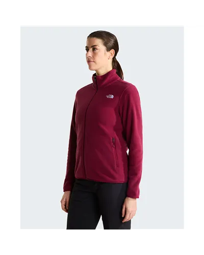 The North Face Glacier Fleece Pile Donna Full Zip, Burgundy Crush
