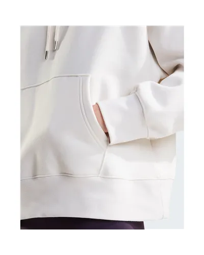 The North Face Essential Simple Dome Boxy Felpa Oversize con Cappuccio Donna, White Dune/White Dune
