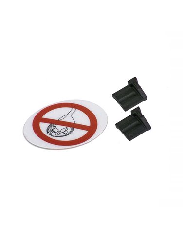 Bosch Charging Socket Blanking Plug Kit, 2 X Blanking Plugs And 1 X Sticker