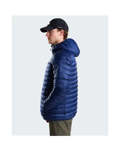 The North Face Terra Peak WindWall Thermoball Eco Giacca Piumino Comprimibile con Cappuccio Uomo, Summit Navy