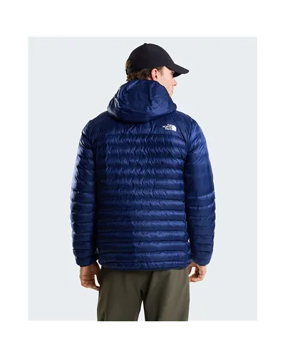 The North Face Terra Peak WindWall Thermoball Eco Men's Packable Down Hooded Jacket, Summit Navy