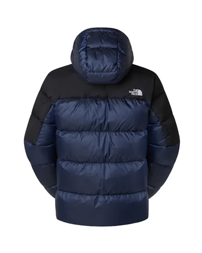 The North Face Diablo 2.0 WindWall Giacca Piumino con Cappuccio Uomo, Estate Blue Black Heather/TNF Black (Piuma Riciclata)