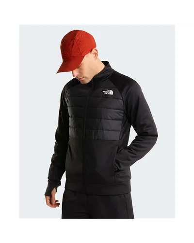 The North Face Reaxion 2.0 Hybrid Men's Full-zip Jacket, TNF Black Heather