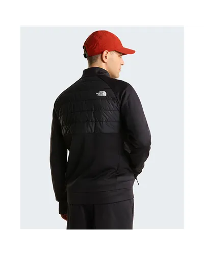 The North Face Reaxion 2.0 Hybrid Giacca Uomo Full Zip, TNF Black Heather