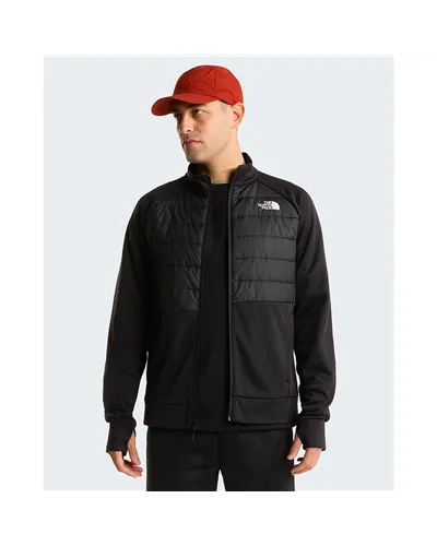 The North Face Reaxion 2.0 Hybrid Men's Full-zip Jacket, TNF Black Heather