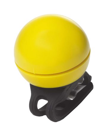BTA Electric Plastic Bell, 40mm Diameter, Batteries Included, Yellow.