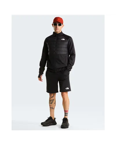 The North Face Reaxion 2.0 Hybrid Men's Full-zip Jacket, TNF Black Heather