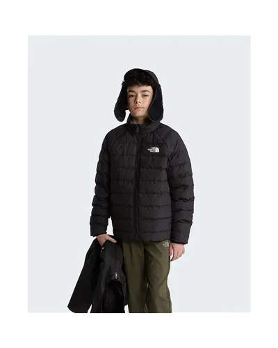 The North Face Perrito DryVent Teen's 4in1 Waterproof Hooded Jacket Reversible, TNF Black