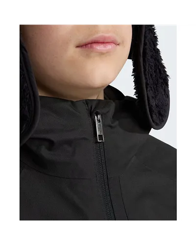 The North Face Perrito DryVent Teen's 4in1 Waterproof Hooded Jacket Reversible, TNF Black